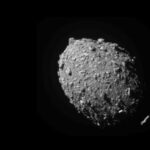 Астероид Диморф за 11 секунд до столкновения с DART